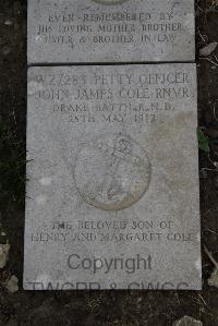 Wimereux Communal Cemetery - Cole, John James