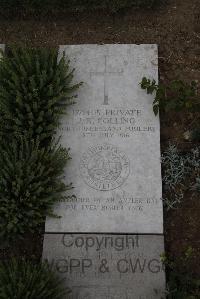 Wimereux Communal Cemetery - Colling, Jacob Ralph