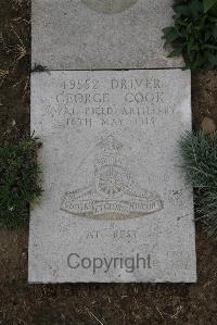 Wimereux Communal Cemetery - Cook, George