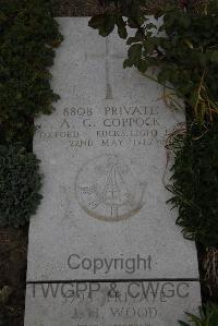 Wimereux Communal Cemetery - Coppock, A G