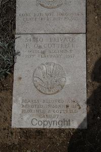 Wimereux Communal Cemetery - Cottrell, Frederick Owen