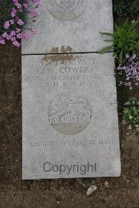 Wimereux Communal Cemetery - Cowdrey, George William