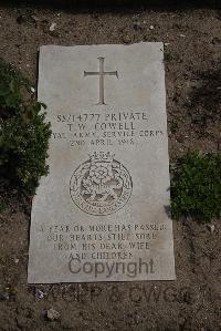 Wimereux Communal Cemetery - Cowell, T W