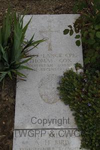 Wimereux Communal Cemetery - Cox, Thomas