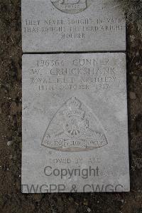 Wimereux Communal Cemetery - Cruickshank, William