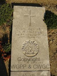Wimereux Communal Cemetery - Connell, James Herbert