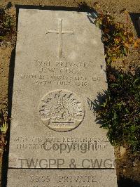 Wimereux Communal Cemetery - Cook, John William