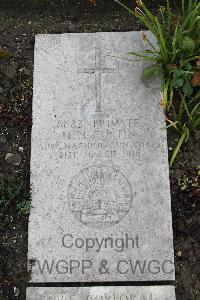 Wimereux Communal Cemetery - Curtin, M H
