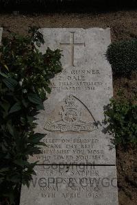 Wimereux Communal Cemetery - Dale, Zachariah