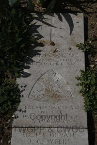 Wimereux Communal Cemetery - Darbyshire, William