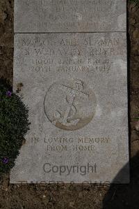 Wimereux Communal Cemetery - Davey, Arthur William