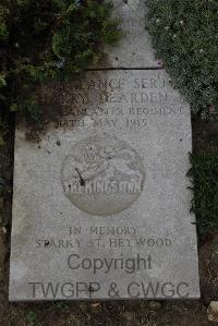 Wimereux Communal Cemetery - Deadman, Frank