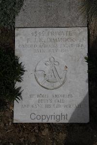 Wimereux Communal Cemetery - Dimmock, Fredrick John Russell