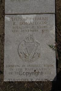 Wimereux Communal Cemetery - Donaldson, Robert