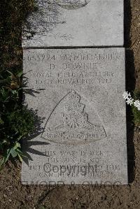 Wimereux Communal Cemetery - Downie, David