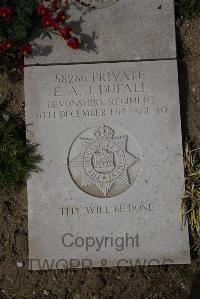 Wimereux Communal Cemetery - Dufall, Ewen Arthur Jago