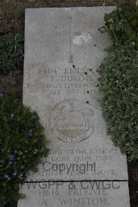 Wimereux Communal Cemetery - Durose, Tom