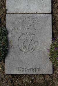 Wimereux Communal Cemetery - Dusman, A