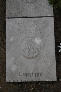 Wimereux Communal Cemetery - Dyas, George