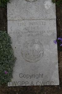 Wimereux Communal Cemetery - Dye, Charles