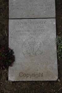Wimereux Communal Cemetery - Edge, William Alfred