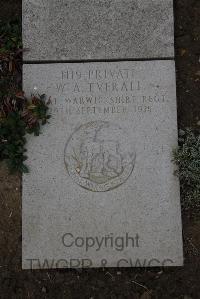 Wimereux Communal Cemetery - Everall, William Arthur