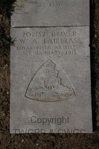 Wimereux Communal Cemetery - Fairbrass, William Austin