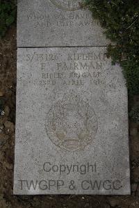 Wimereux Communal Cemetery - Fairman, F
