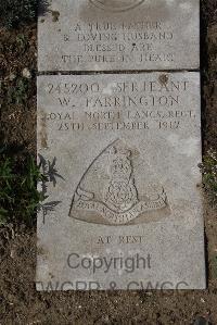 Wimereux Communal Cemetery - Farrington, W