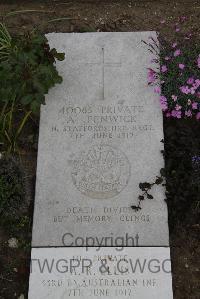 Wimereux Communal Cemetery - Fenwick, Alfred