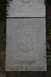 Wimereux Communal Cemetery - Fitton, Bertie