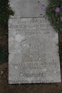 Wimereux Communal Cemetery - Folkard, George William