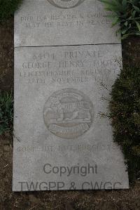 Wimereux Communal Cemetery - Foot, George Henry