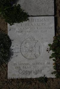 Wimereux Communal Cemetery - Franklin, Edward Louis