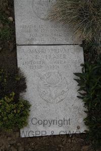 Wimereux Communal Cemetery - Fraser, Evan