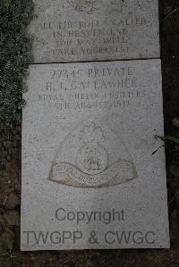 Wimereux Communal Cemetery - Gallagher, H J