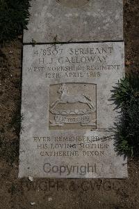 Wimereux Communal Cemetery - Galloway, Henry Joseph