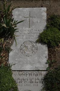 Wimereux Communal Cemetery - Galloway, Peter Morrison