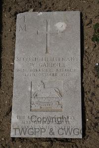 Wimereux Communal Cemetery - Gardner, Willie