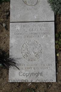 Wimereux Communal Cemetery - Gerrard, Alexander Murdoch