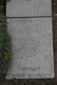Wimereux Communal Cemetery - Girbow, P C
