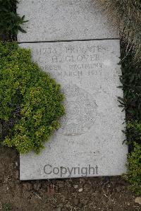 Wimereux Communal Cemetery - Glover, George Harry