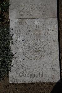 Wimereux Communal Cemetery - Graham, D