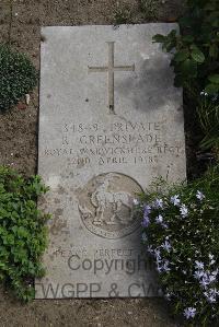 Wimereux Communal Cemetery - Greenslade, R