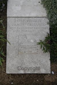 Wimereux Communal Cemetery - Grisdale, James