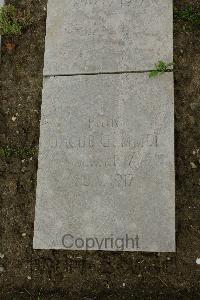 Wimereux Communal Cemetery - Gemmell, Jakob