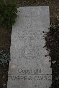 Wimereux Communal Cemetery - Hamilton, Michael