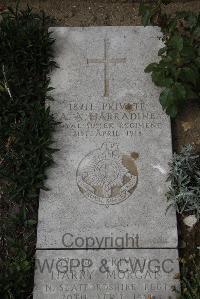 Wimereux Communal Cemetery - Harradine, Albert Arthur