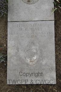 Wimereux Communal Cemetery - Hart, William Charles