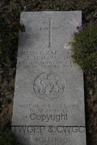 Wimereux Communal Cemetery - Hayes, George Hinde